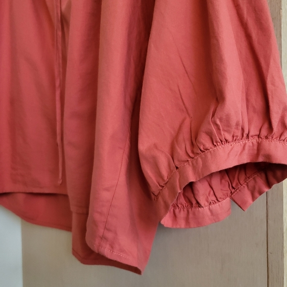 Joie Small puff sleeve top blouse - Picture 5 of 5